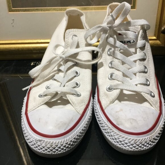 CONVERSE ALL- STAR BRAND NEW LOW CUT SNEAKERS SIZE 6.5M/8.5W - Picture 4 of 7